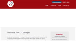 Desktop Screenshot of cqconcepts.com